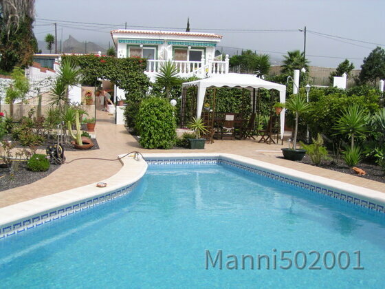 Teneriffa Manni's Pool und Haus