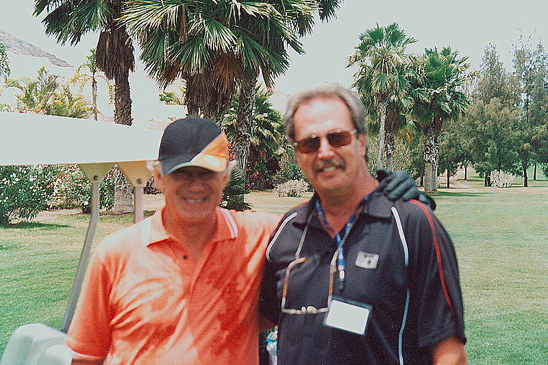 Ingo und Manni beim Golf