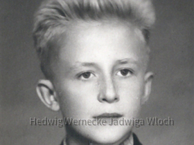 Peter Wernecke (geb. 08. März 1945 Bydgoszcz; † 13. April 2014 Rüsselsheim) ~ 1956